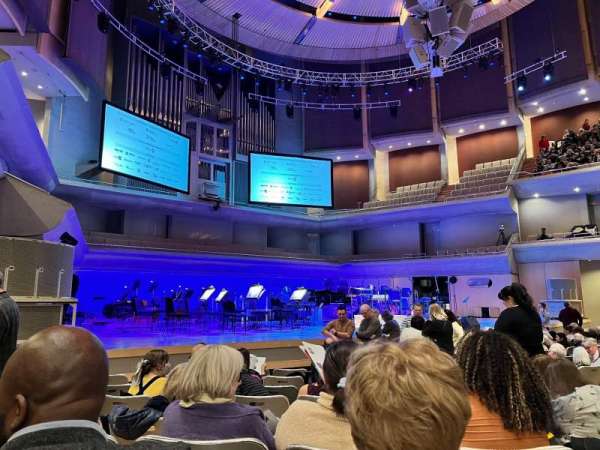 Roy Thomson Hall, section: L1, row: J, seat: 4