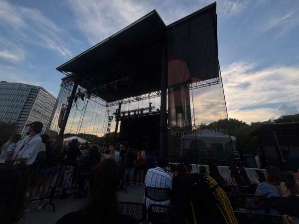 Red Hat Amphitheater, section: 1, row: J, seat: 8