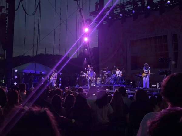 Red Hat Amphitheater, section: 1, row: J, seat: 8