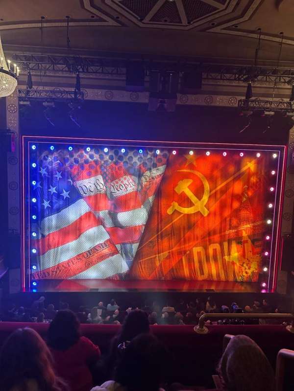 Imperial Theatre, section: Front Mezzanine LC, row: D, seat: 201