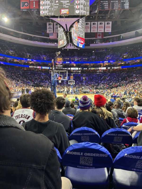Xfinity Mobile Arena, section: R108, row: J, seat: 3