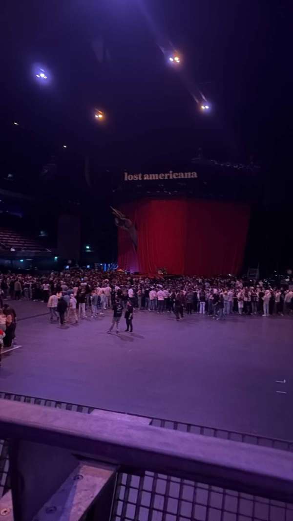 Ziggo Dome, section: 106, row: 1, seat: 180