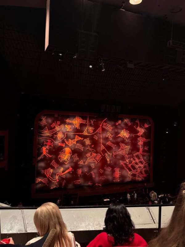 Minskoff Theatre, section: Mezzanine, row: C, seat: 105