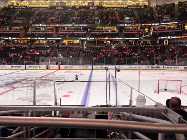 Honda Center, section: 207, row: H, seat: 8