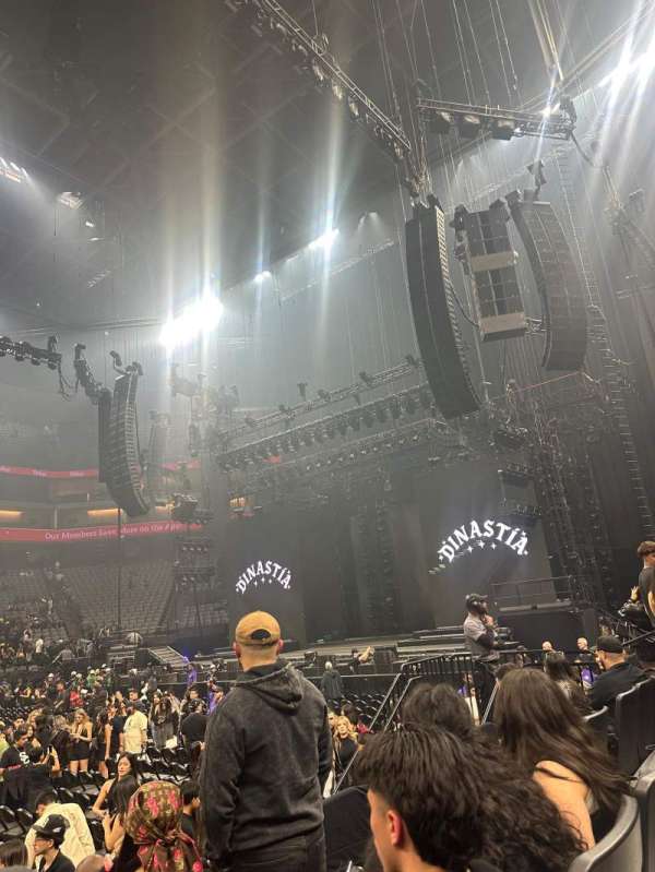 Golden 1 Center, section: 107, row: CC, seat: 12