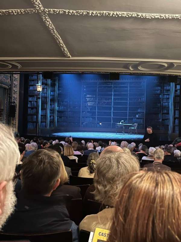 Aldwych Theatre, section: Stalls, row: P, seat: 7