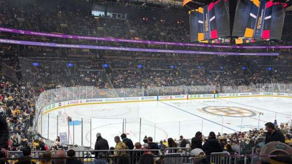 TD Garden, section: 15, row: 22, seat: 4