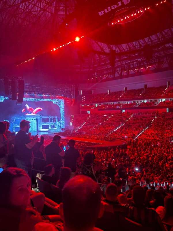 Dickies Arena, section: 121, row: 22, seat: 9