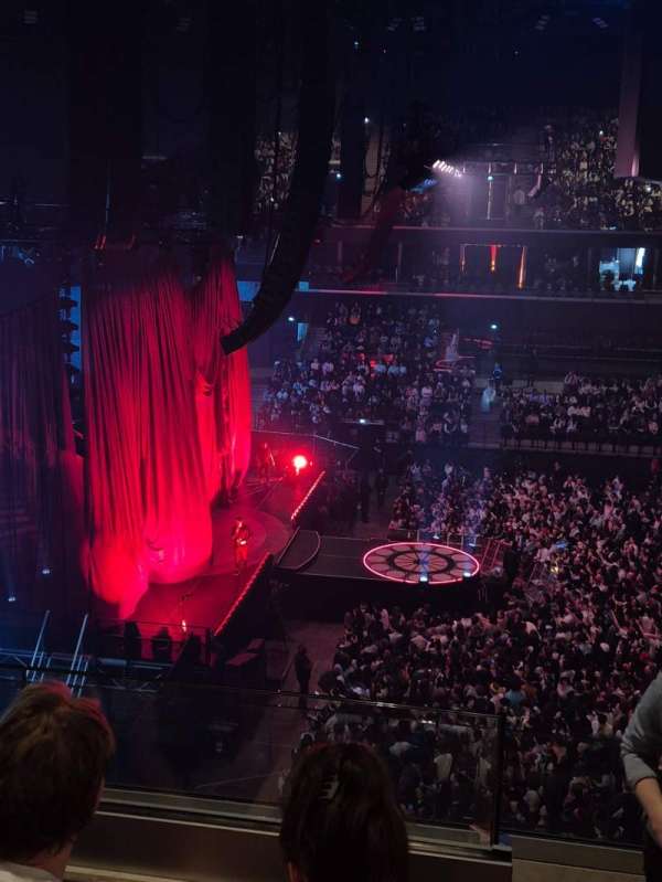 Adidas Arena, section: Balcon F, row: 86, seat: 16