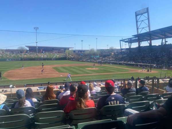 Salt River Fields, section: 118, row: 9, seat: 9