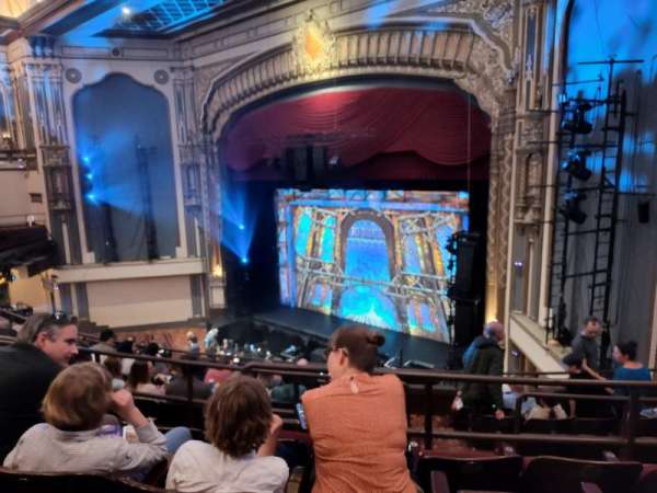 Golden Gate Theatre, section: Mezzanine R, row: D, seat: 40
