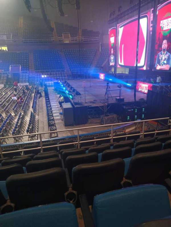 Mississippi Coast Coliseum, section: 19, row: 6, seat: 9