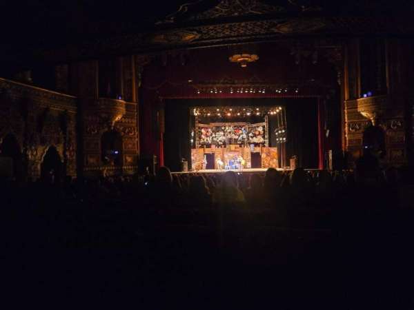 The Fabulous Fox Theatre, St. Louis, section: Orchestra 3, row: AA, seat: 121