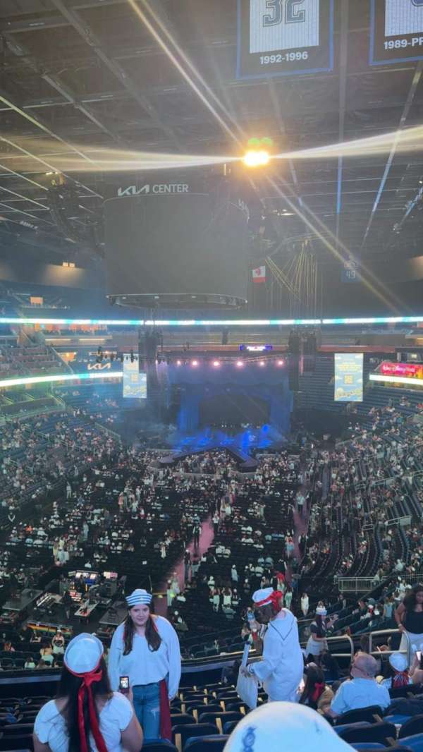 Kia Center, section: 109A, row: 35, seat: 26