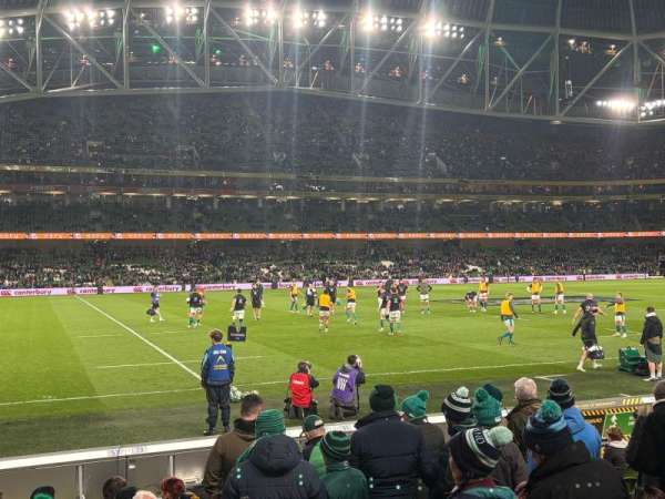 Aviva Stadium, section: 127, row: L, seat: 5