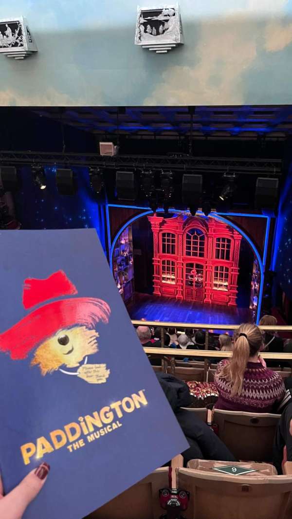 Savoy Theatre, section: Grand Circle, row: J, seat: 5