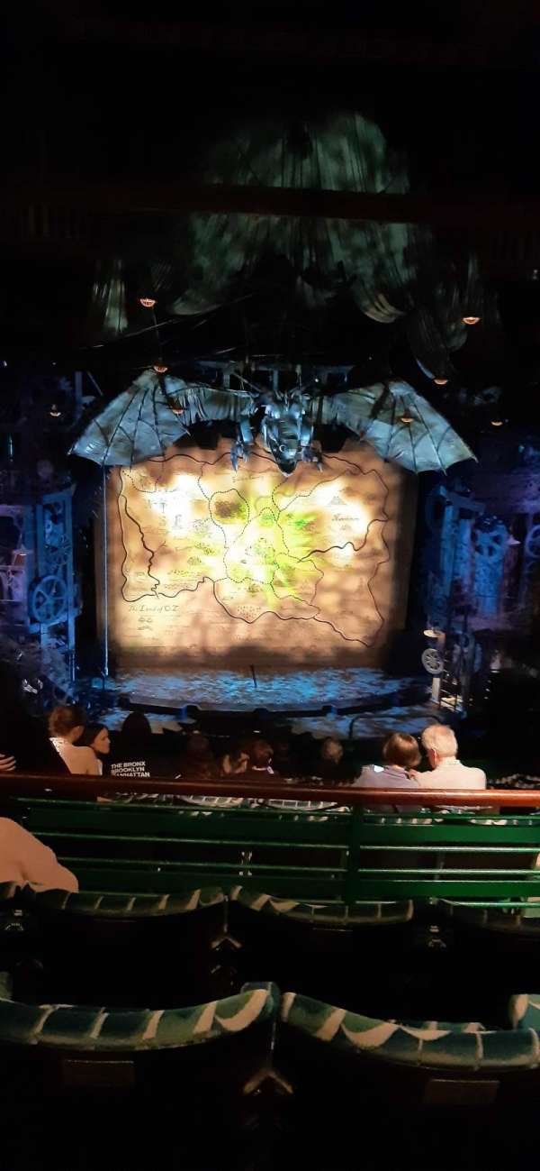 Apollo Victoria Theatre, section: Dress Circle, row: K, seat: 33