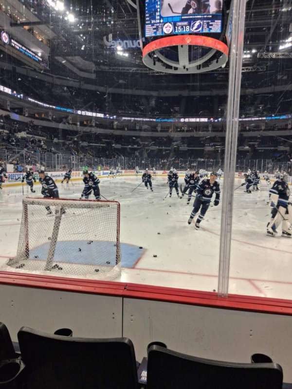 Canada Life Centre, section: 125, row: 3, seat: 6
