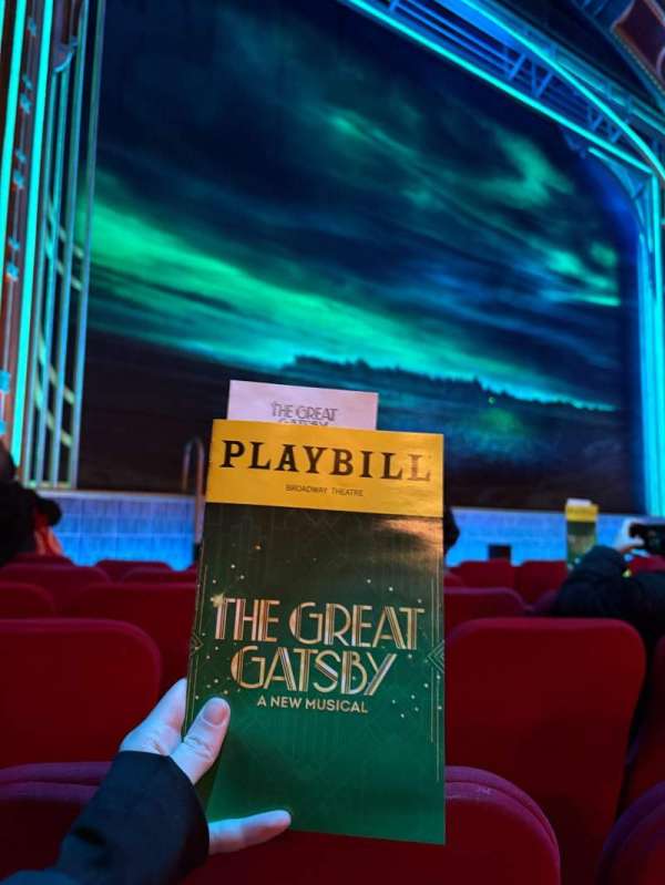 Broadway Theatre - 53rd Street, section: Orchestra L, row: 6, seat: 16