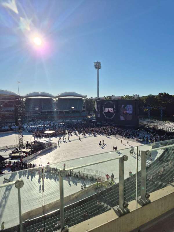 Adelaide Oval, section: 536, row: B, seat: 5