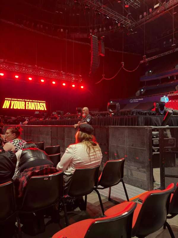 Qudos Bank Arena, section: SA, row: 21, seat: 7