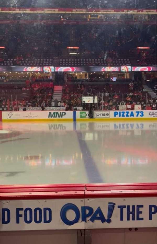 Scotiabank Saddledome, section: 121, row: 2, seat: 1