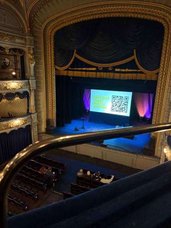 Tyne Theatre & Opera House, section: Upper circle, row: A, seat: 12