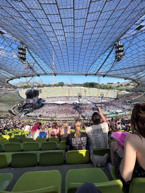 Olympiastadion München, section: A3, row: 82, seat: 4