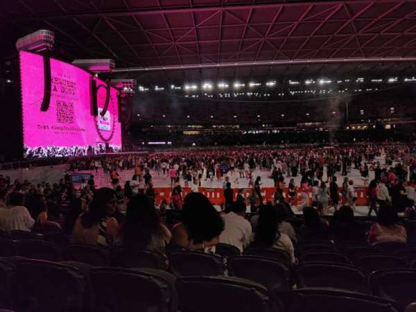 Marvel Stadium, section: L1-40, row: M, seat: 56