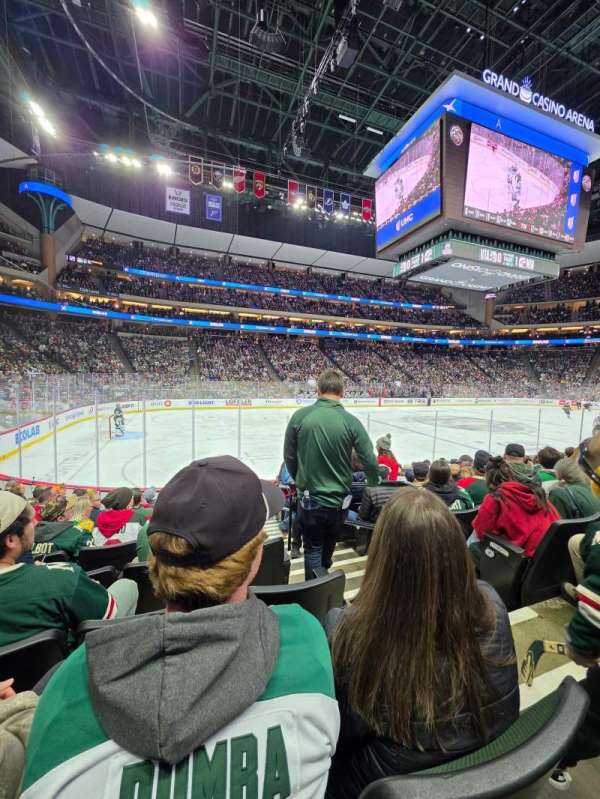 Grand Casino Arena, section: 106, row: 10, seat: 2