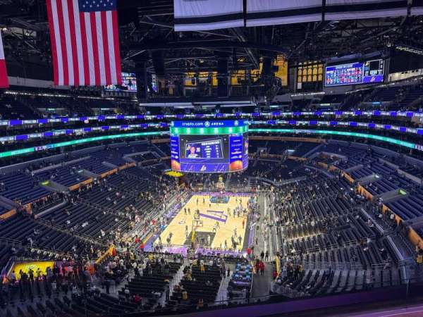 Crypto.com Arena, section: Upper Concourse Terrace, row: 3B, seat: 15