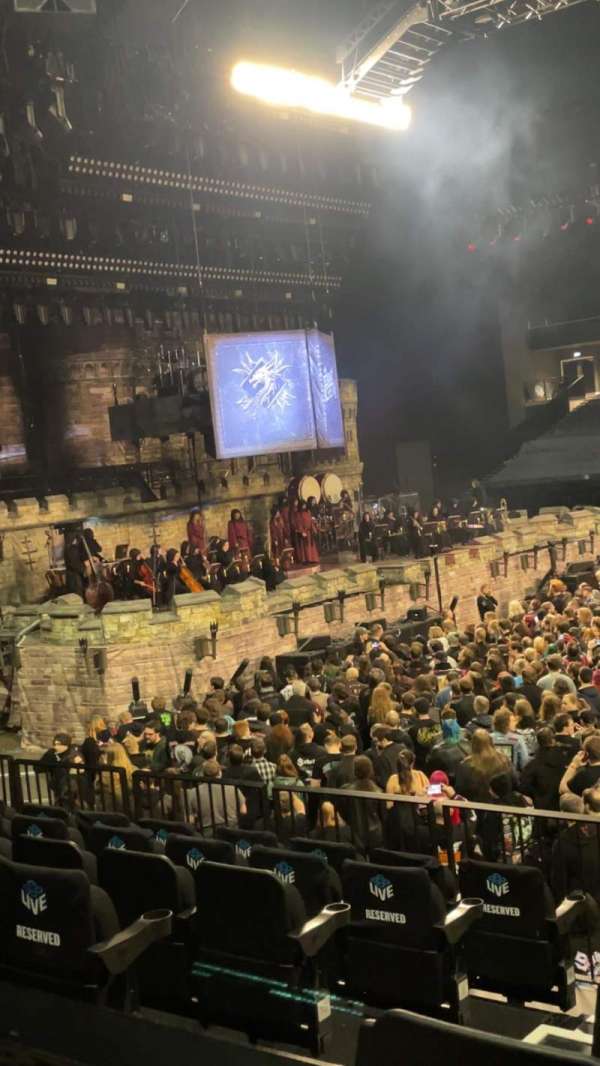 Co-op Live, section: 103, row: 14, seat: 57
