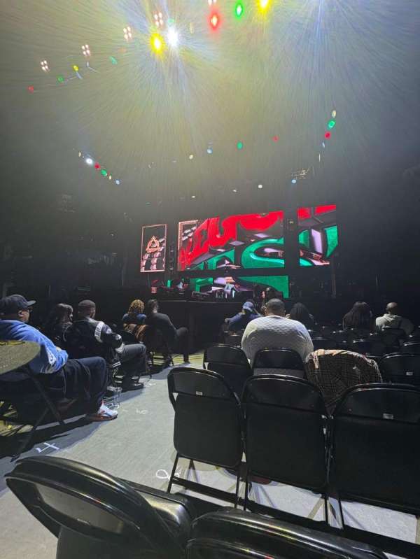 Barclays Center, section: F1, row: 10, seat: 12