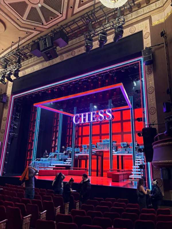 Imperial Theatre, section: Orchestra R, row: K, seat: 6
