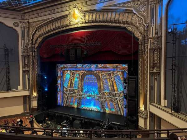 golden gate theatre, section: Mezzanine RC, row: A, seat: 22