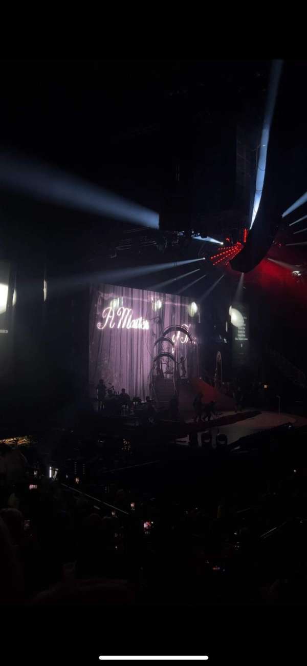 The O2, London, section: 101, row: Q, seat: 32