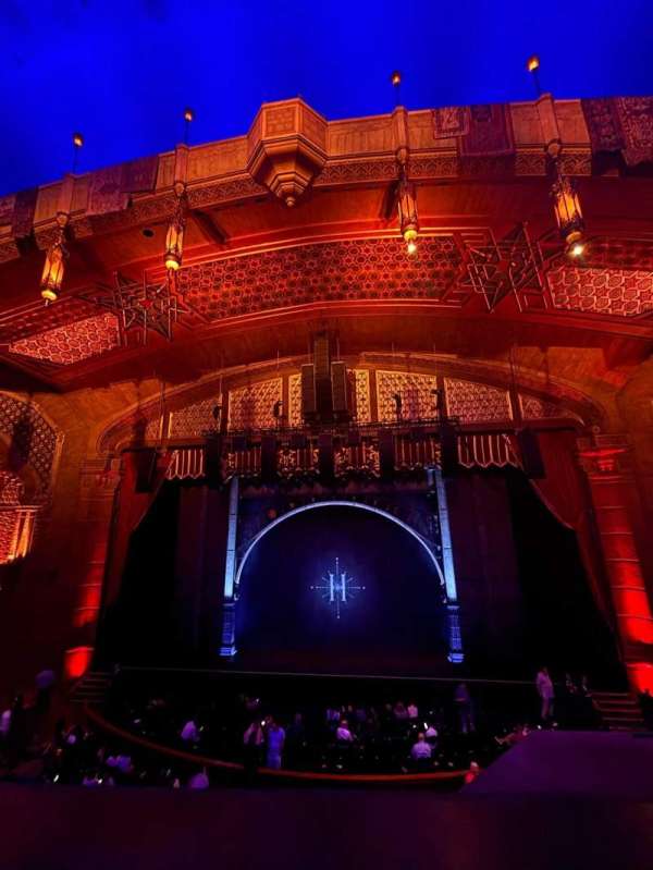 Fox Theatre, Atlanta, section: Loge Right A, row: AA, seat: 108
