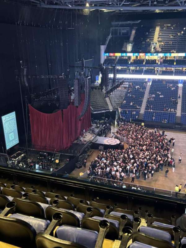 The O2, London, section: 403, row: F, seat: 498