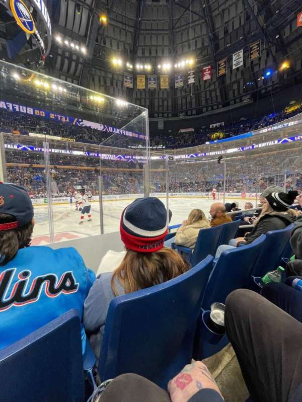 KeyBank Center, section: 117, row: 4, seat: 5