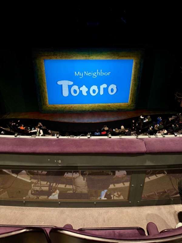 Gillian Lynne Theatre, section: Circle, row: B, seat: 47
