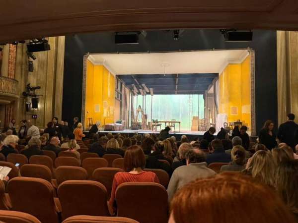 Music Box Theatre, section: Orchestra C, row: O, seat: 104