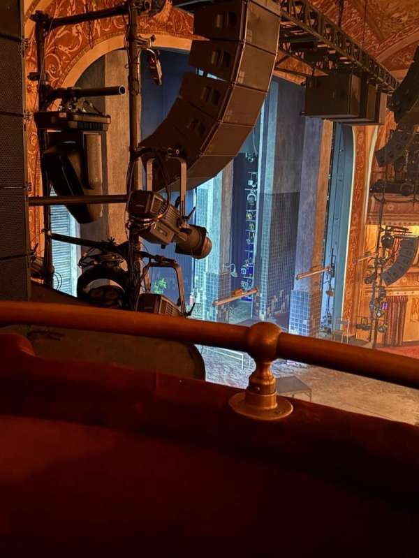 Winter Garden Theatre, section: Box F, row: F, seat: 2