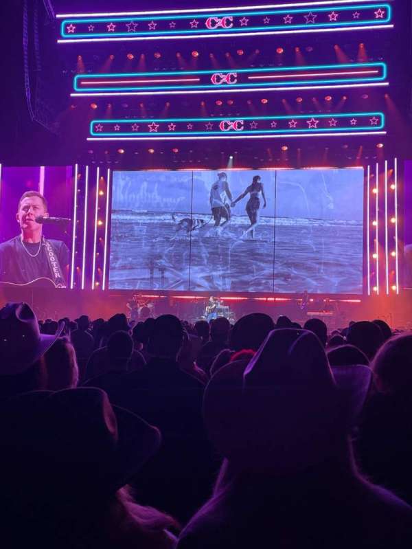 The O2, London, section: Floor B3, row: M, seat: 42