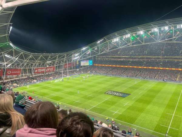 Aviva Stadium, section: 523, row: K, seat: 25