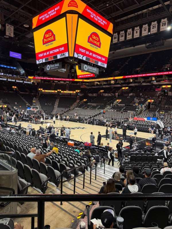Frost Bank Center, section: 104, row: 17, seat: 3