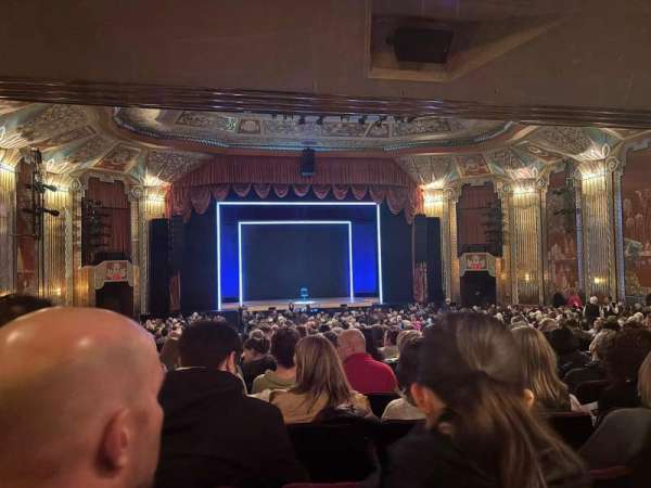 Paramount Theatre, Aurora, section: C, row: PP, seat: 17