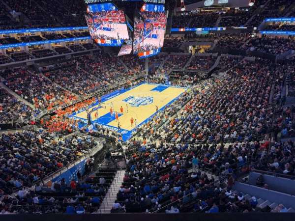 Spectrum Center, section: 230, row: A, seat: 8