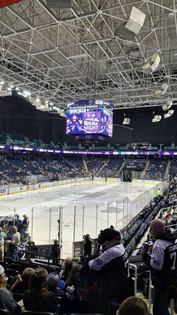 First Horizon Coliseum, section: 119, row: pp, seat: 3