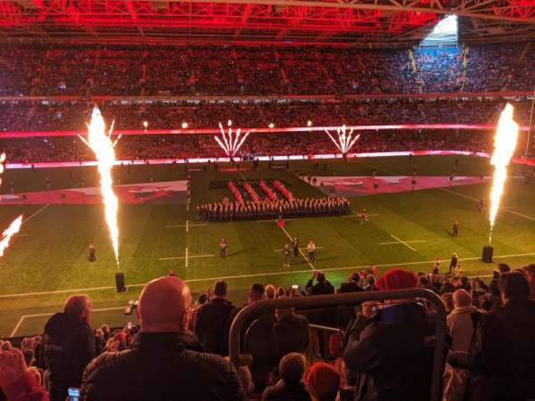 Principality Stadium, section: M10, row: 14, seat: 24