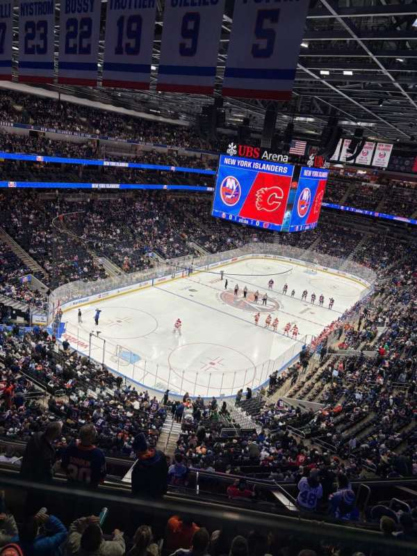 UBS Arena, section: 311, row: 1, seat: 17